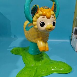 VTech Bounce and Discover Llama Interactive Ride-On Toy